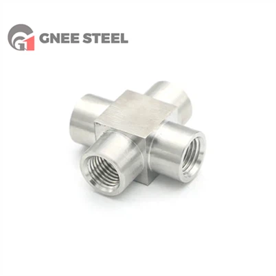 301 čtyřcestná potrubní armatura z nerezové oceli